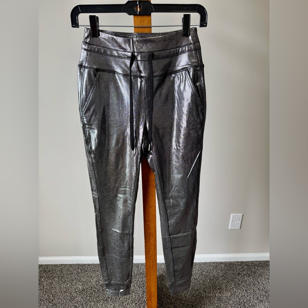 Halara Softlyzero High-Waisteddrawstring Foil Pri… - image 8